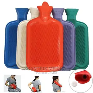 Rubber Hot Water Bag Pain Relief Warming Heat Massage