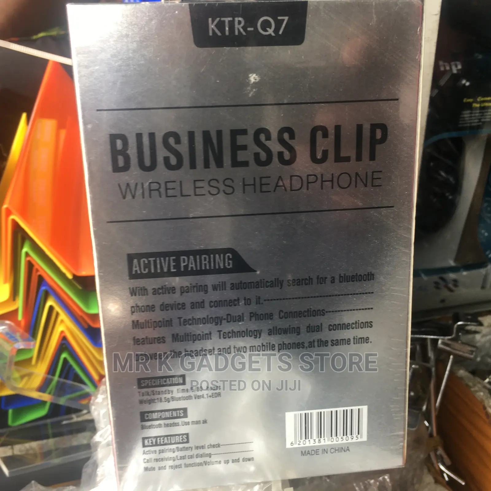 Business Clip Wireless Headphone