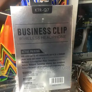 Business Clip Wireless Headphone