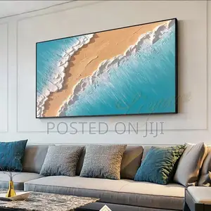 New Abstract Seascape Oil Painting Canvas Art