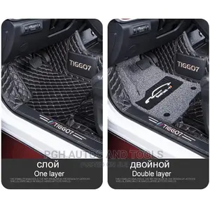 Double Layer Leather Car Mats
