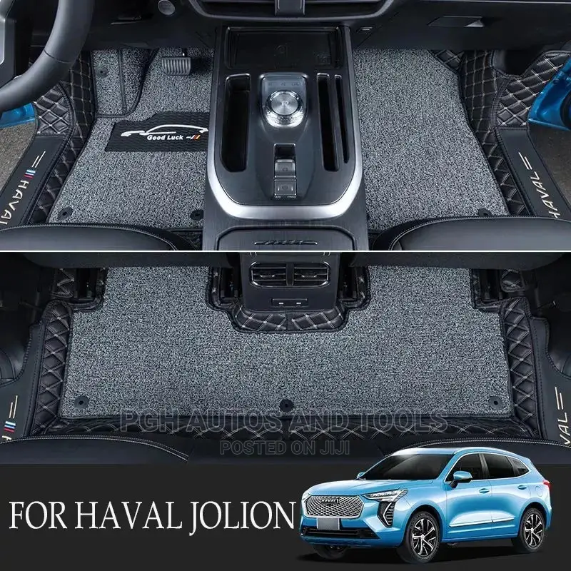 Double Layer Leather Car Mats