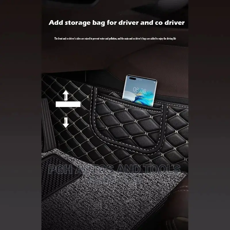 Double Layer Leather Car Mats