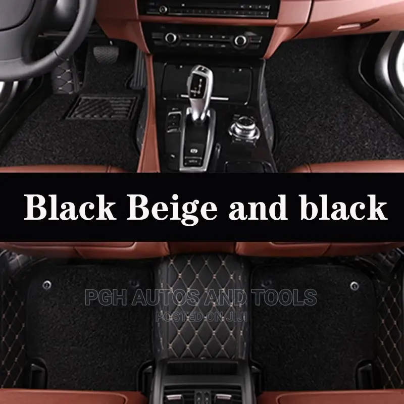 Double Layer Leather Car Mats