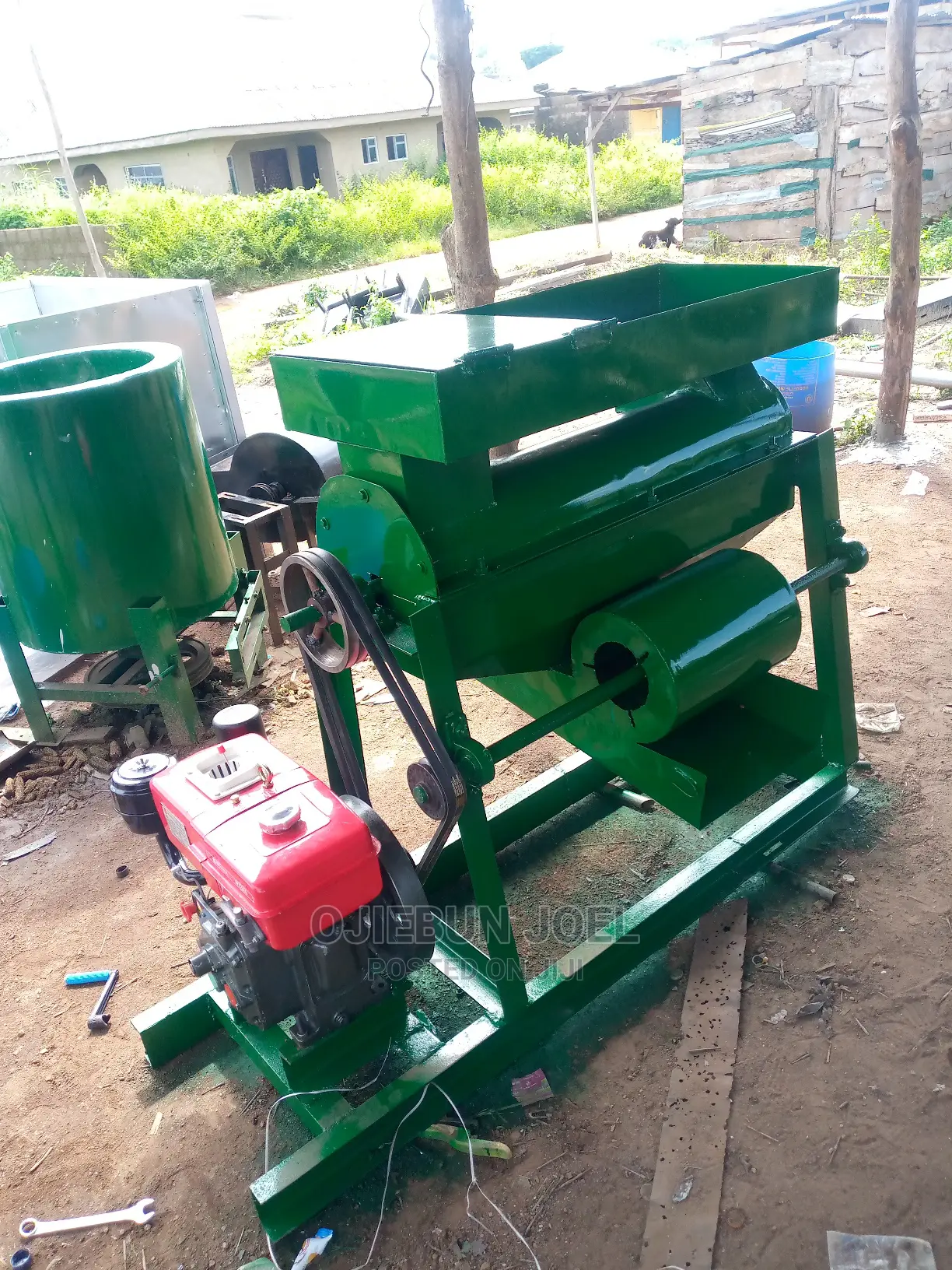 Diesel Powered Maize Sheller