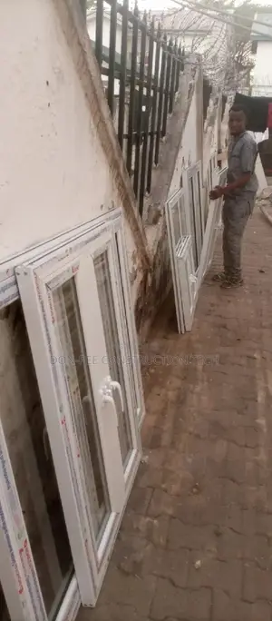 Plane White Casement Windows