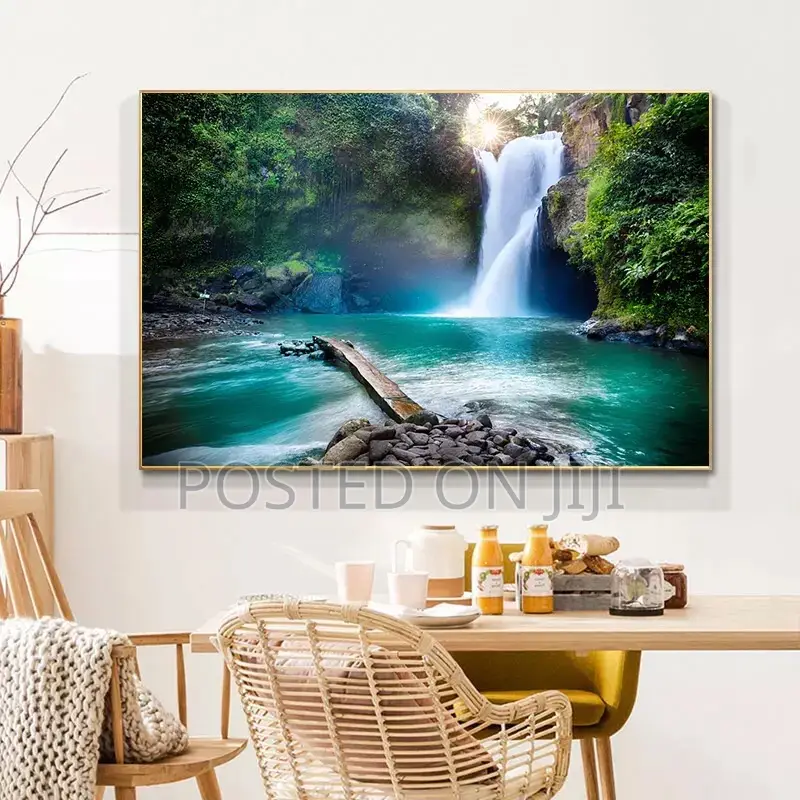Landscape Natural Waterfall Wall Art