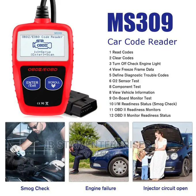 Auto Diagnostic Tool MS309 Diagnostic Scanner Car Reader