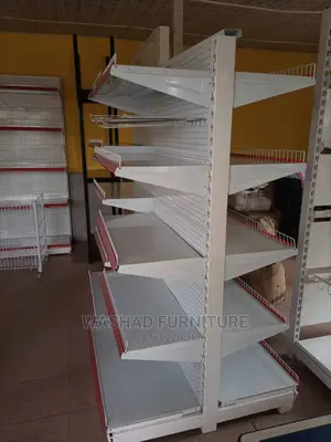 Double Sided Supermarket Shelf