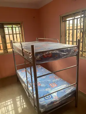 Hostel Metal Bunk Bed Silver