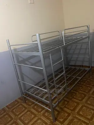 Hostel Metal Bunk Bed Silver