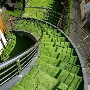 Staircase Artificial Grass