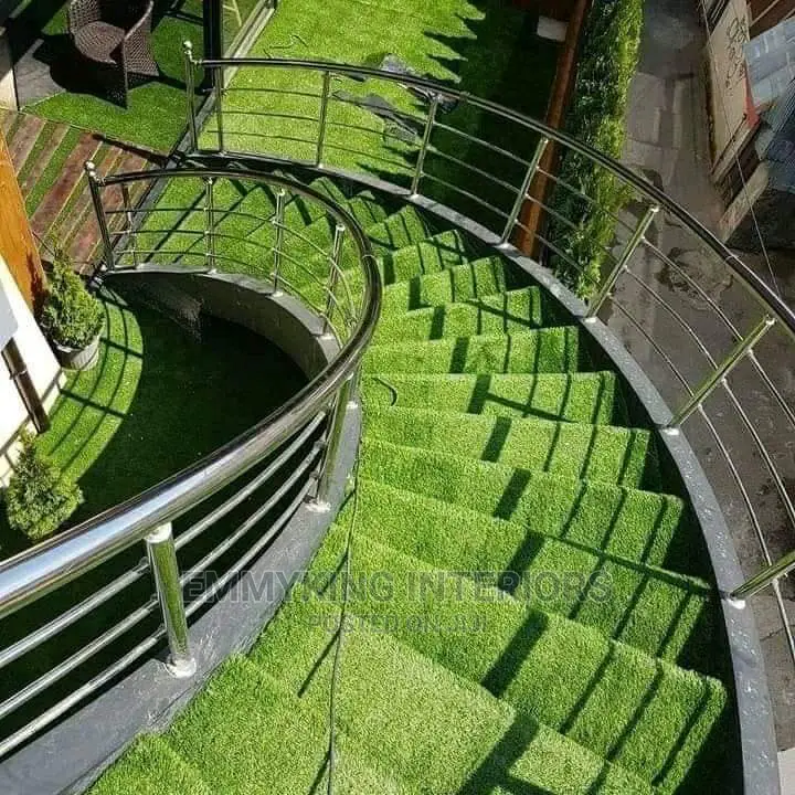Staircase Artificial Grass
