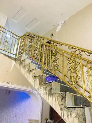 Gold Handrails