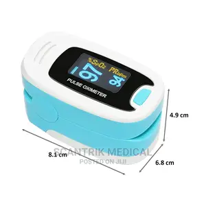 Medical Pulse Oximeter Blood Oxygen Saturation Monitor Blue