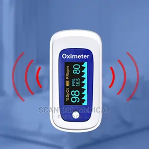 Pulse Blood Oxygen Saturation Monitor Blue Oximeter