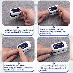 Finger Tip Pulse Oximeter - Blood Oxygen Saturation (Spo2)