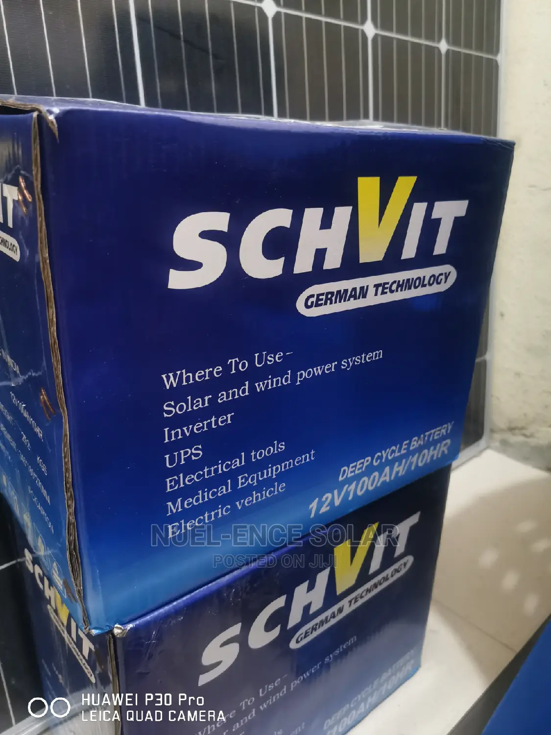 12v 100ah Schvit German Battery
