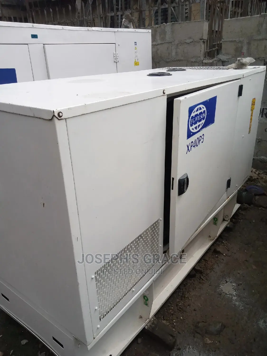 40kva UK (FG WILSON) Sound Proof Generator.(Eco Plus)