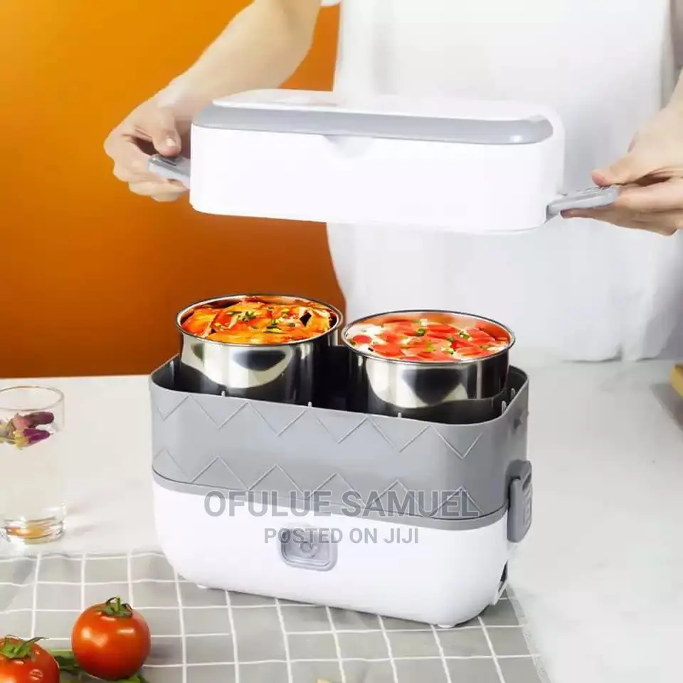 Electric Double Layer Kitchen Lunch Box