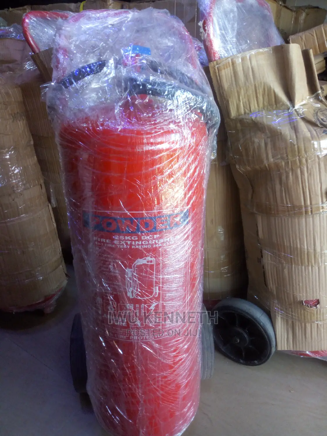25kg DCP Fire Extinguisher Refurbished