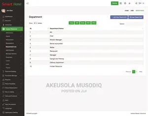 Smart Hotel Management System Software