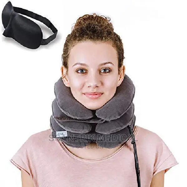 Neck Relief Traction Brace Support Stretcher Device