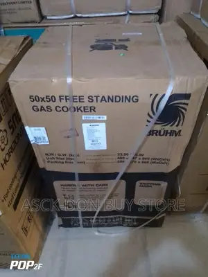 Bruhm Standing Gas Cooker With Oven
