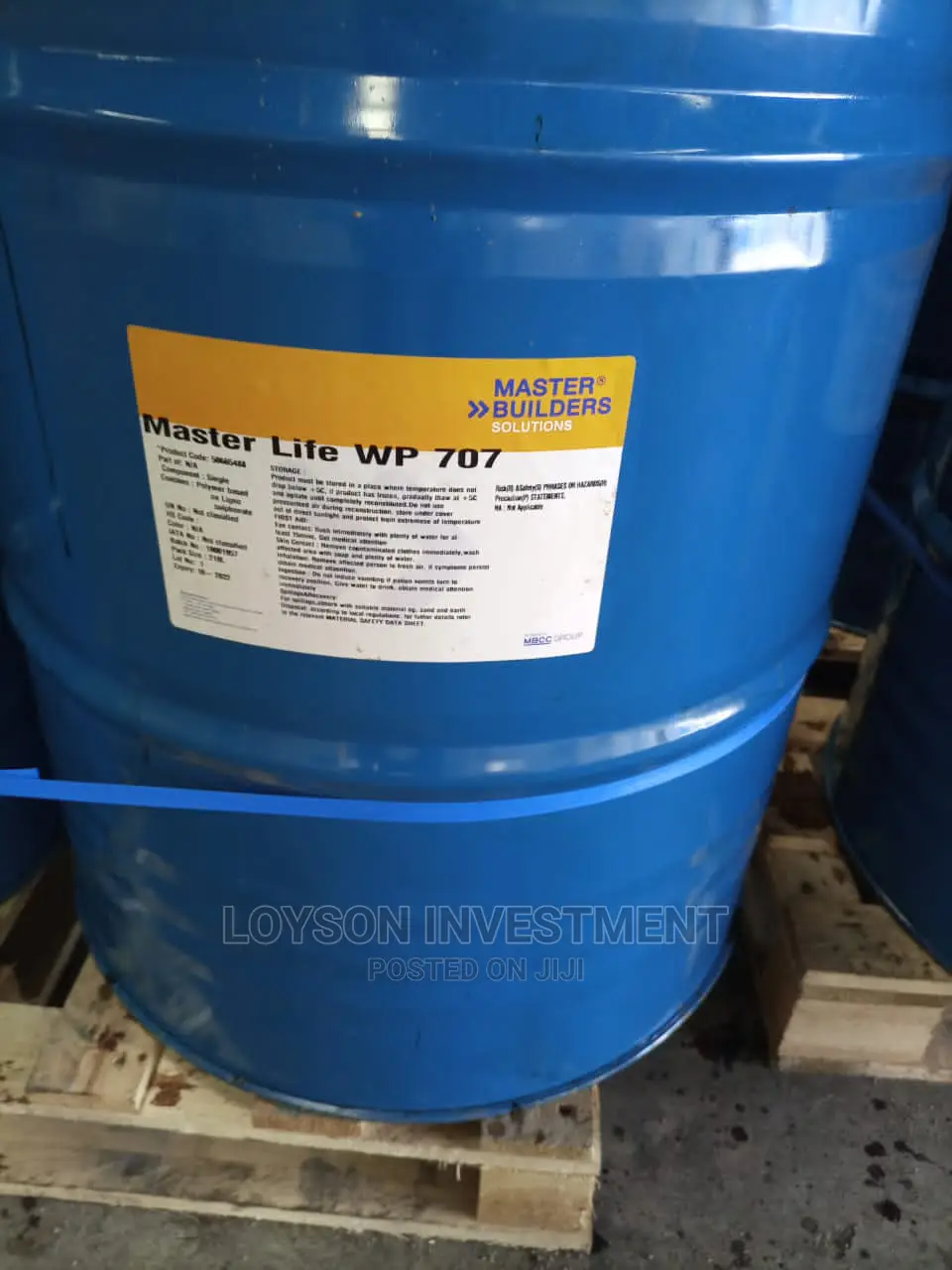 Master Life WP 707 for Master Builders Solutions.