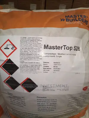 Mastertop 528, Modified Cement Motar.