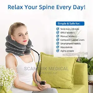 Neck Pain Inflatable Neck Stretcher Collar