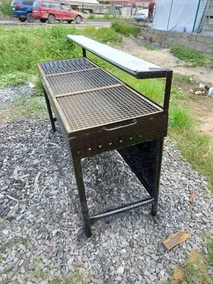 Quality Commercial Outdoor Barbeque Grill With Oven