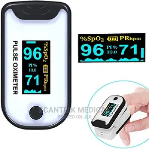 Finger Pulse Blood Oxygen Saturation Monitor