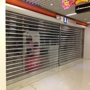 Transparent Roller Shutter for Shop