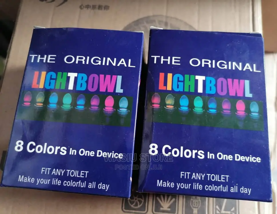 8 Color Toilet Bowl Sensor Light