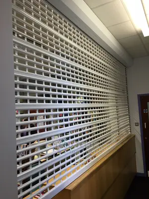 Stainless Steel Security Grill Rolling Shutters Door