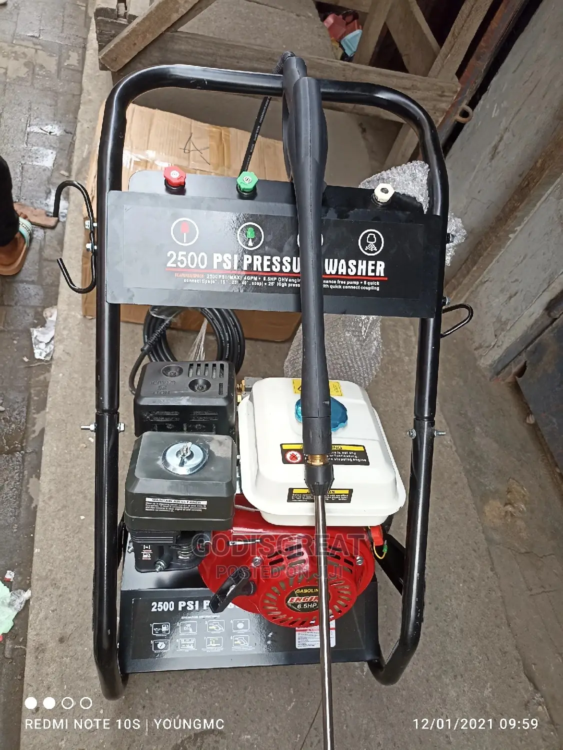 6.5 Hp Pressure Washer