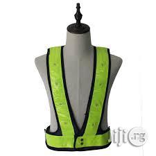 LED High Visibility Lighting Reflective Jacket (16 Points)