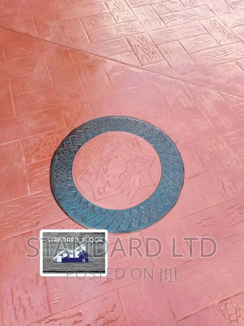 Wooden Frame Stamp Floor