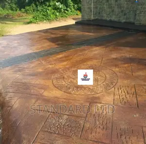 Wooden Frame Stamp Floor