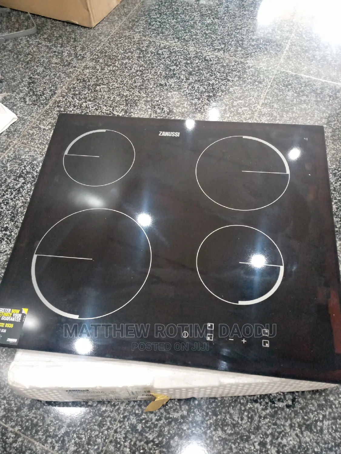 Zanussi, Ceramic Electric Cook Hob 4 Zone