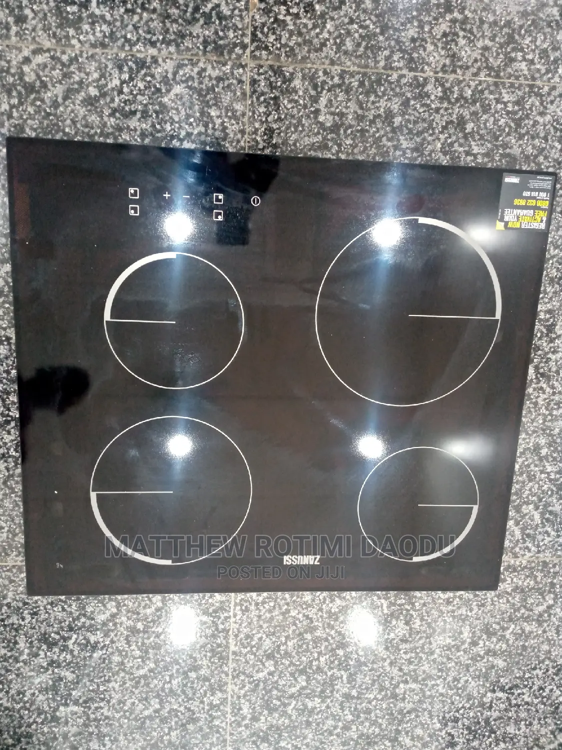 Zanussi, Ceramic Electric Cook Hob 4 Zone