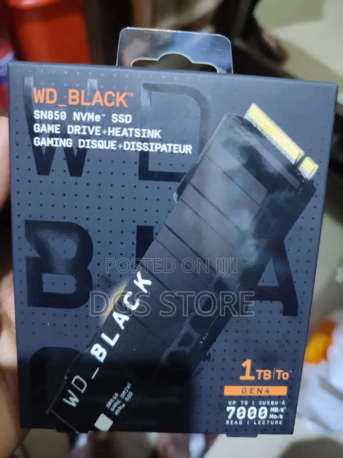 WD Black Nvme SSD Gen 4 7000mb 1TB