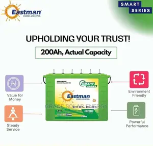 Eastman 200a 12v Tubular Battery