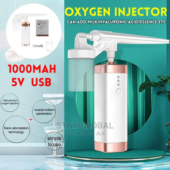 Top 50ML Air Oxygen Compressor Kit Air Brush Spray Gun