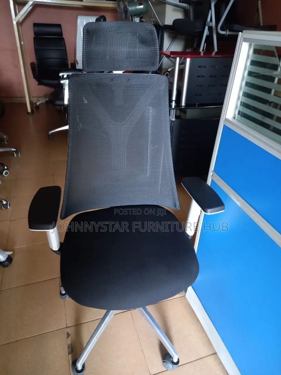 Italian High Back Net Mesh Office Chairs
