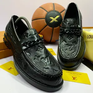 Louis Vuitton Engraved Luxury Shoe