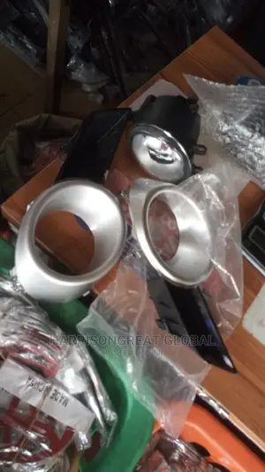 Complete Fog Lights With Chrome for Toyota Highlander 2008