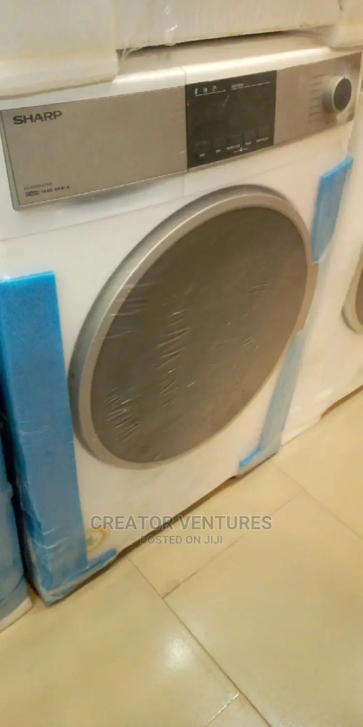 Sharp Washing Machine Front Loader ,Anti Rust Body.