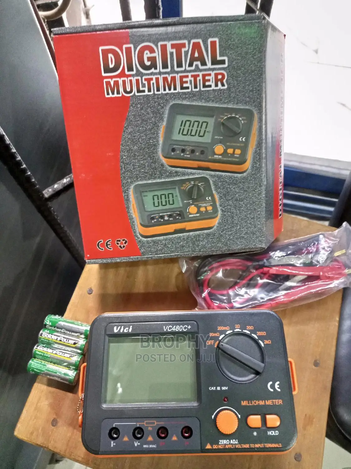 Digital Mili Ohm Tester